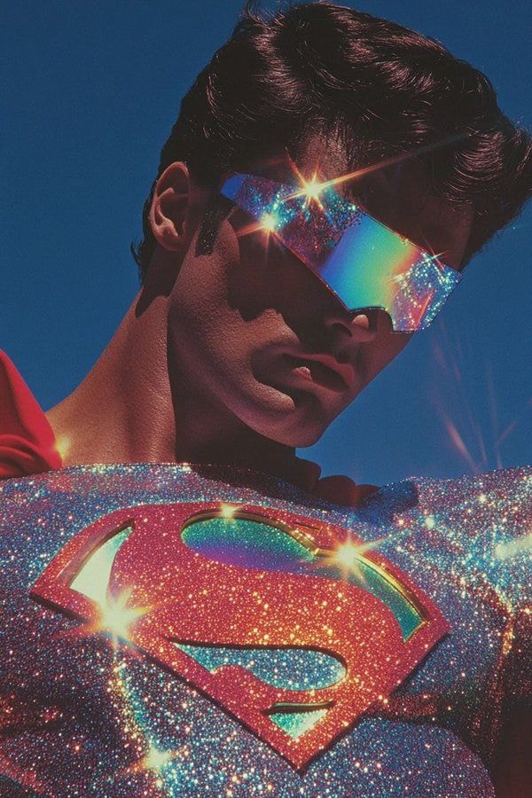 Superman brillant sauve ta soirée